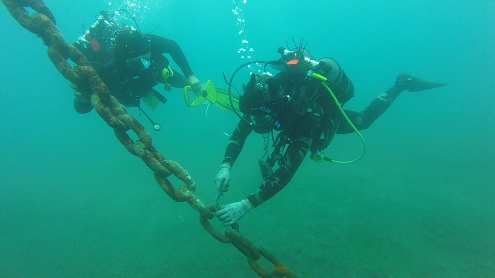 plongeur-scaphandrier-classe 2b-inspection sous marine-applisub-travaux sous marin
